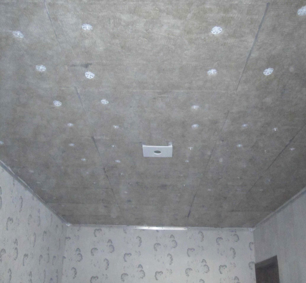 шумоизоляция потолка фото