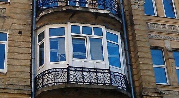 Утепление балкона, лоджии снаружи дома.