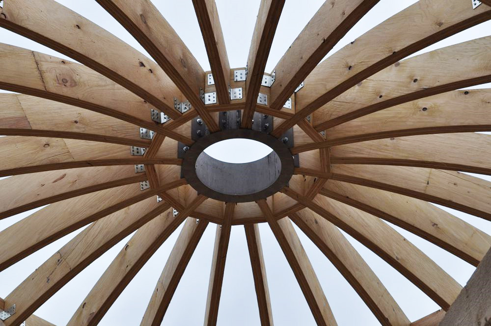 Купольная крыша. Технология строительства и расчёт купольной крыши.